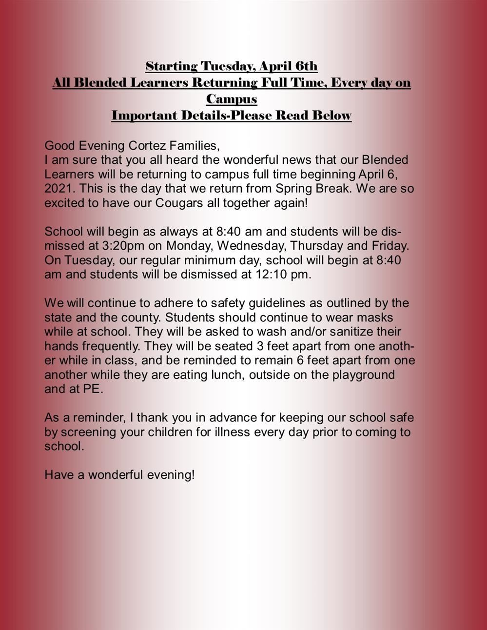 Alicia Cortez Elementary / Homepage